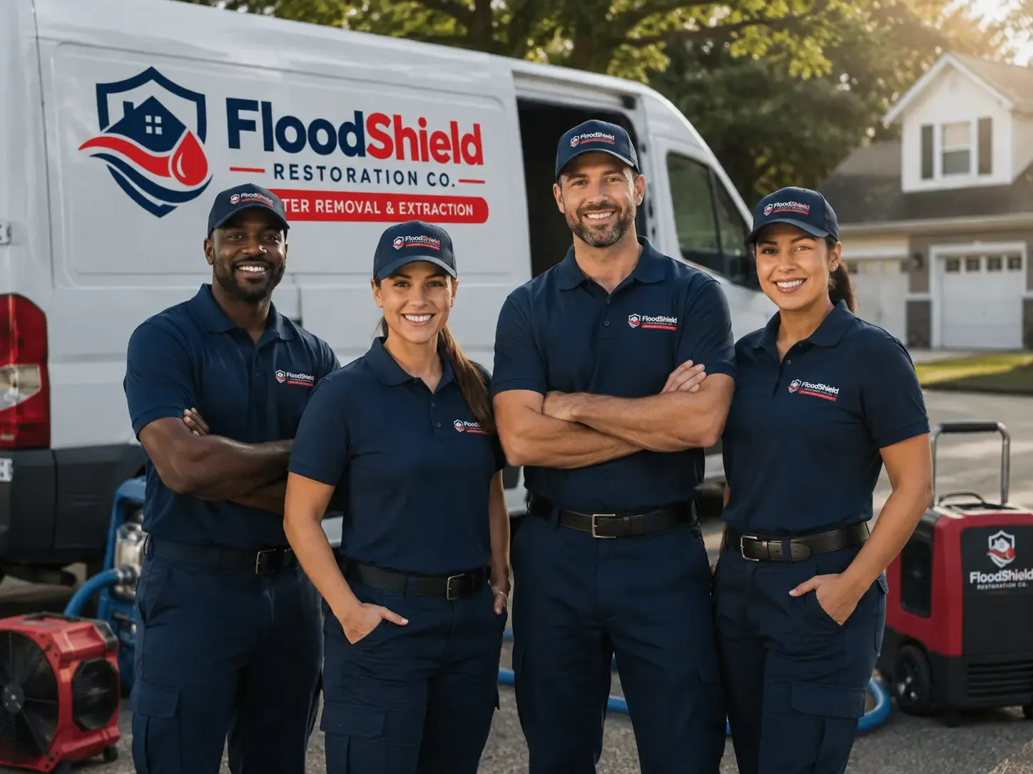 Flood Damage Restoration company in Van Horne, IA