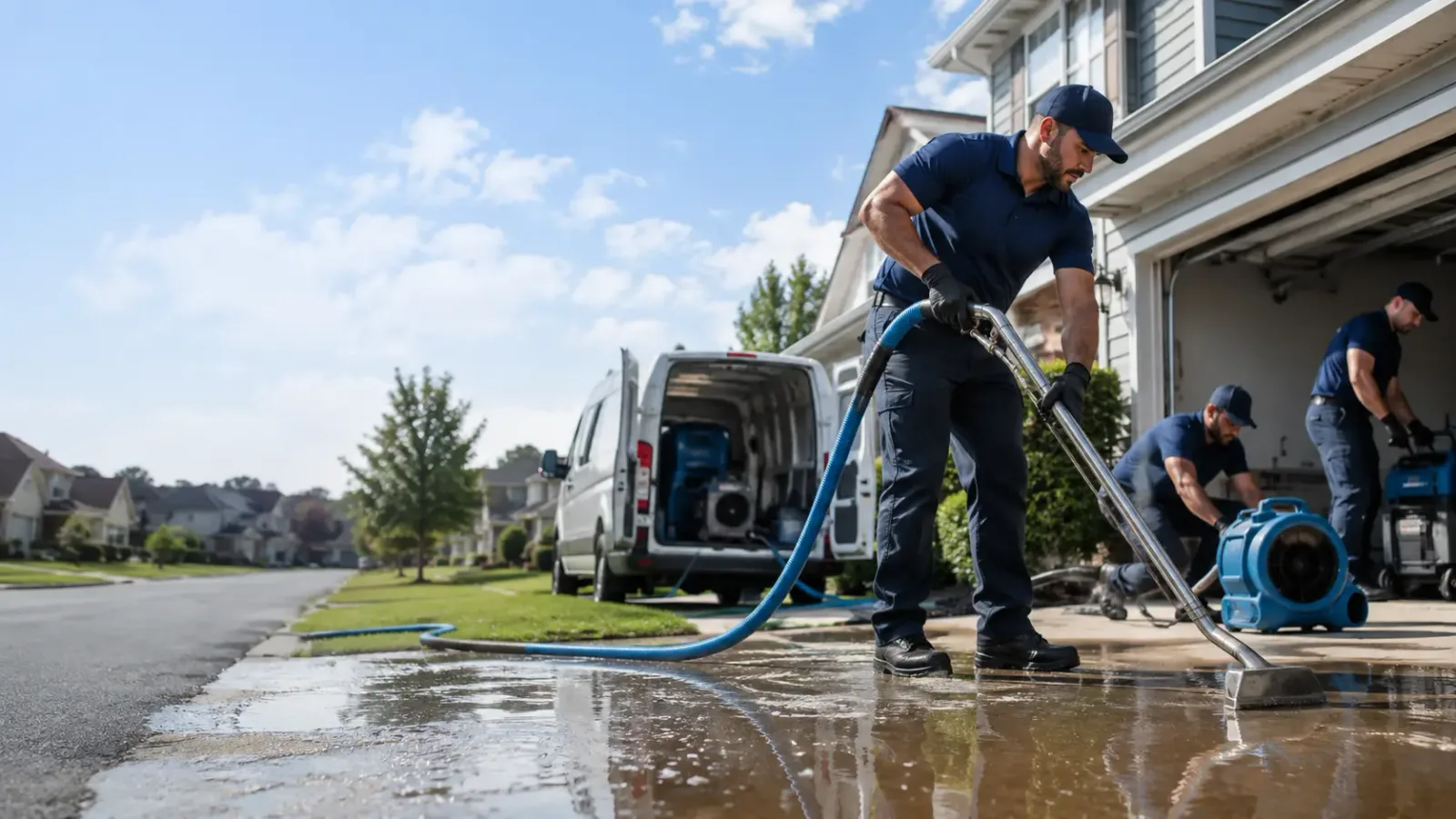 Flood Damage Restoration in Van Horne, IA